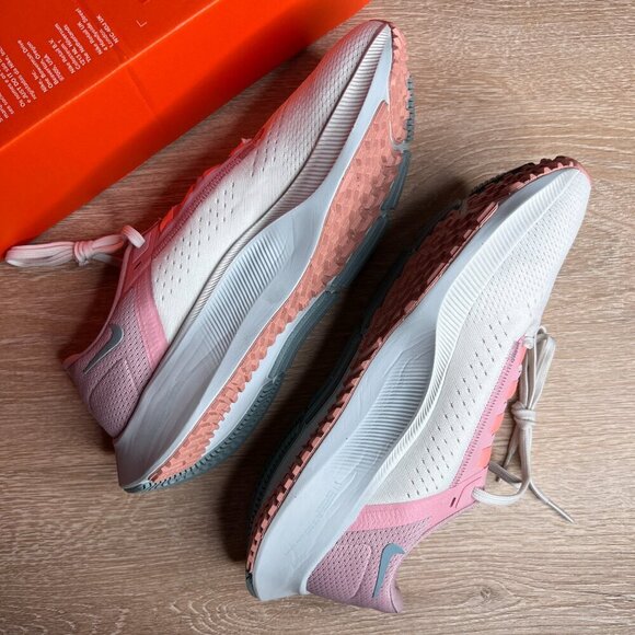 Nike Air Zoom Pegasus 38 Sail Ocean Cube Pink Crimson - Picture 11 of 11